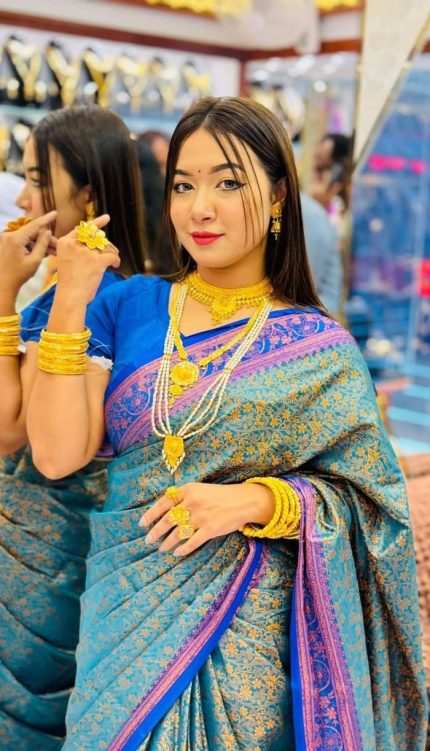 🌺 কাঞ্চিপুরম শাড়ি